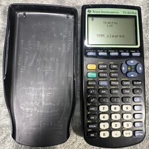 TI-83 Plus Calculator Silver Edition w Case